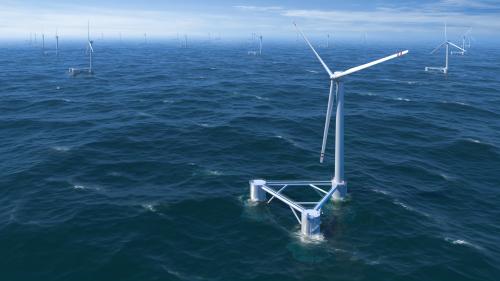 漂浮風力發電站 海上風電的新前沿